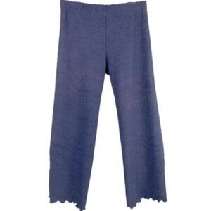 Haystacks Navy Conduit Energy Pants Size Large Hippie 70s Navy Blue